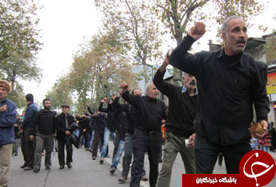 طنین نوحه کرب زنان در مازندران+ تصاویر