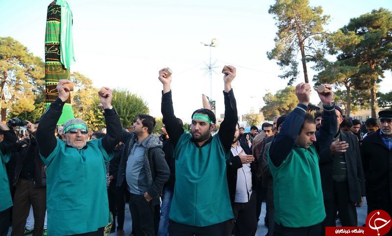 طنین نوحه کرب زنان در مازندران+ تصاویر