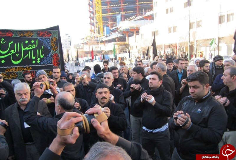طنین نوحه کرب زنان در مازندران+ تصاویر