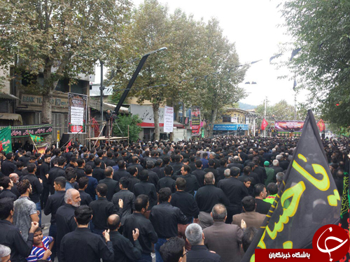 سوگواری گلستانی ها در تاسوعای حسینی