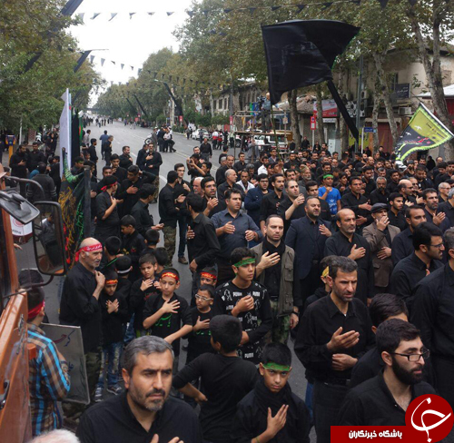 سوگواری گلستانی ها در تاسوعای حسینی