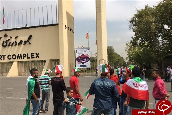 حاشیه دیدار تیم های ایران - کره جنوبی + تصاویر