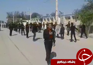 شهروند خبرنگار: عزاداران حسینی در بخش ارد + فیلم
