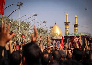 عزاداری با شکوه روز تاسوعا در کربلای معلی + فیلم