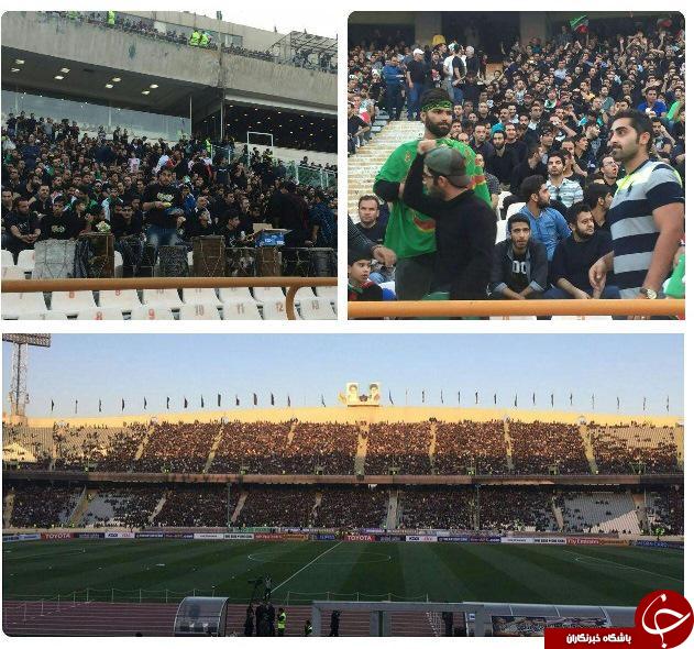 فیفا  از شور حسینی هواداران ایرانی حیرت زده شد+عکس