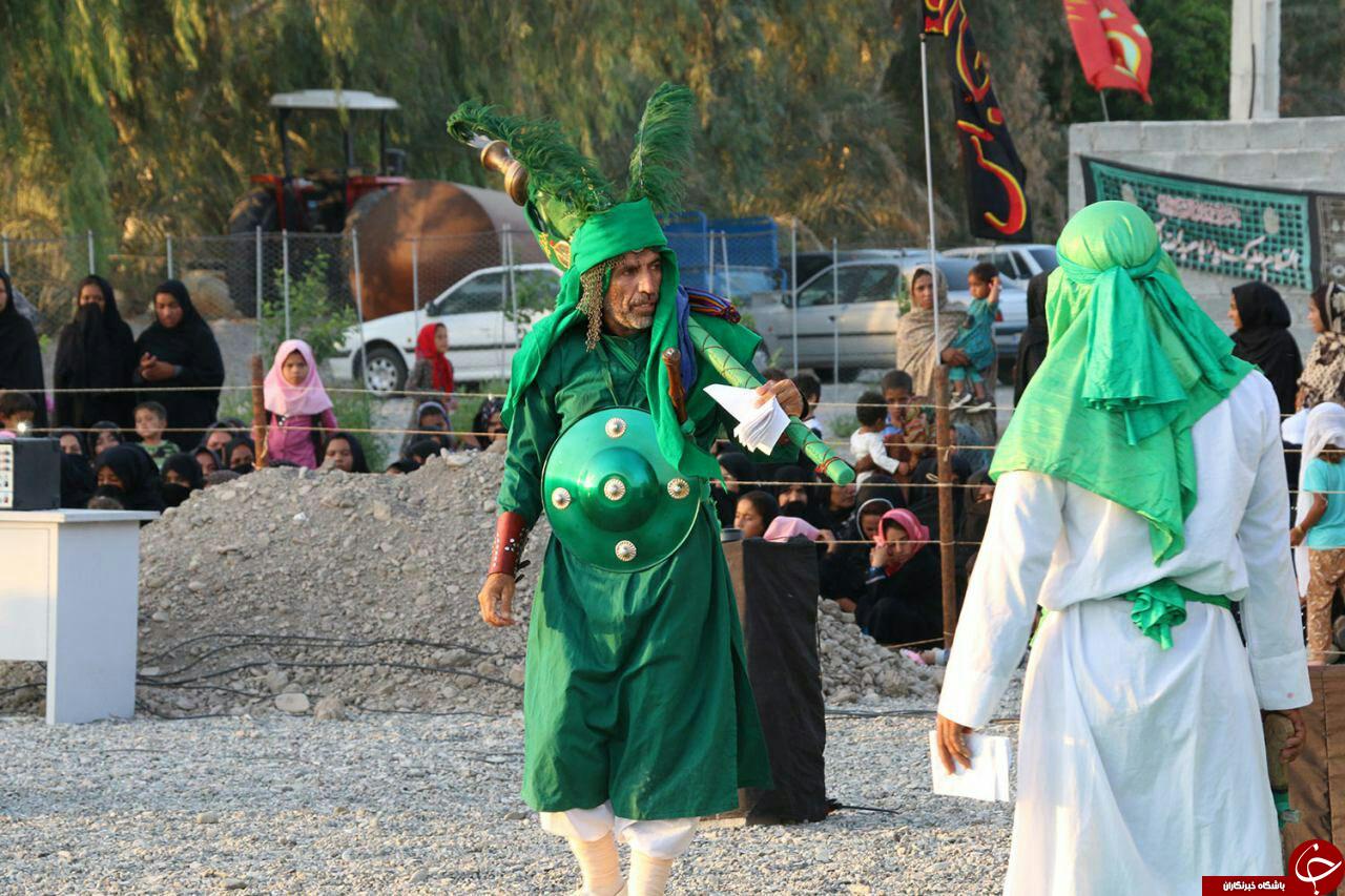 تغزیه خوانی در هرمزگان + تصاویر