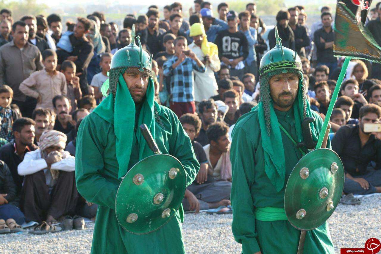 تغزیه خوانی در هرمزگان + تصاویر