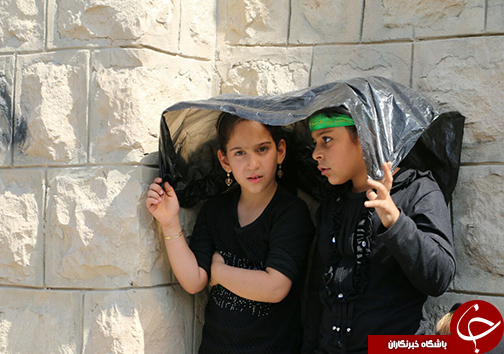 کودکان کازرونی در عزای سید و سالار شهیدان + تصاویر