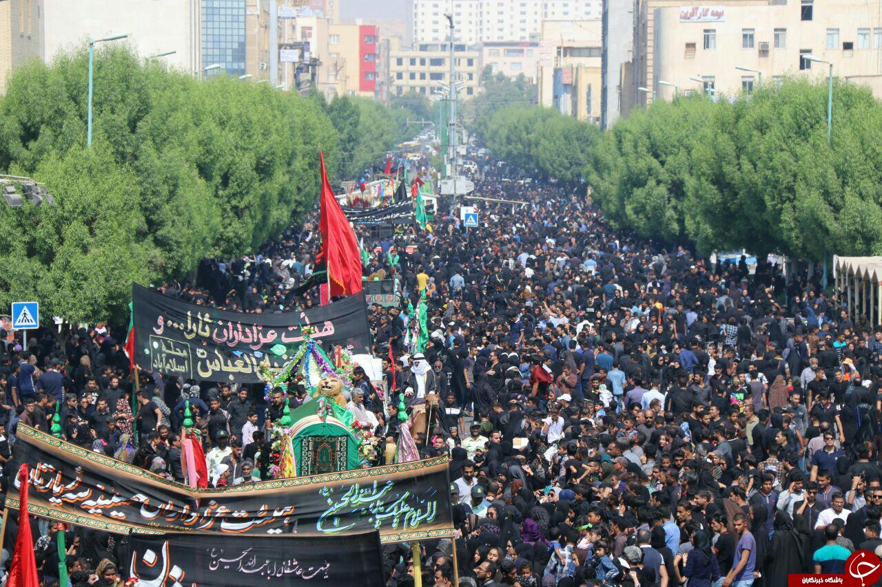 در عاشورای حسینی هرمزگان غرق اندوه وماتم