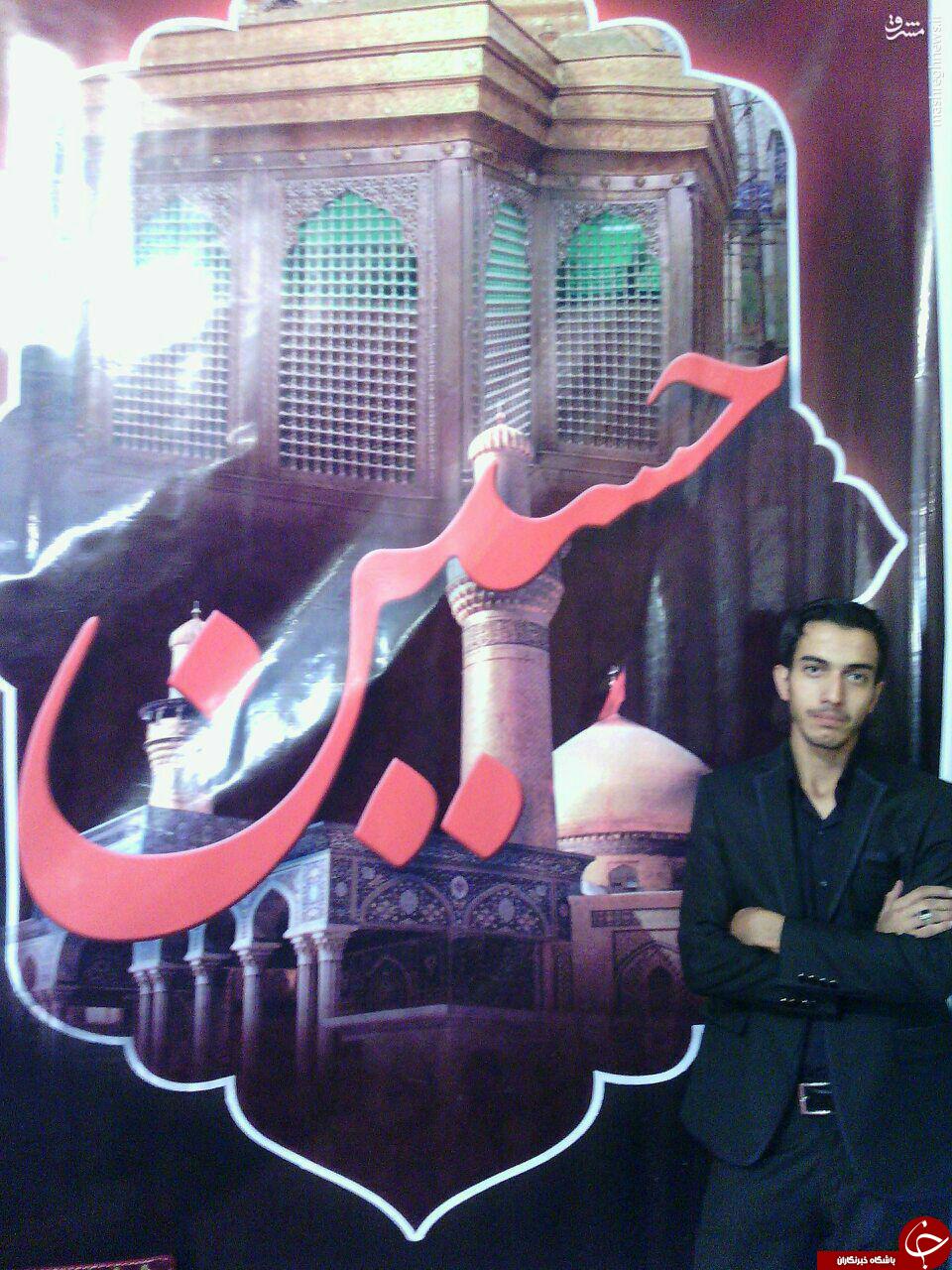 پیکر عاشق عباس (ع) بدون دست و چشم از کربلای سوریه بازگشت +تصاویر