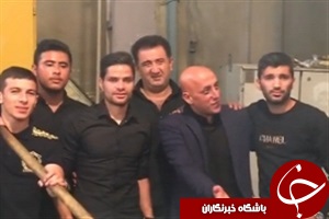 مسلمان، احمدزاده و کامیابی نیا در مراسم عزاداری محرم + فیلم