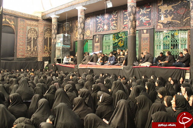 عزاداری به سبک زنان قاجار + تصاویر