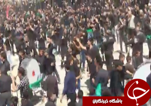 شهروند خبرنگار: عزاداری مردم بخش پاسارگاد در عاشورای حسینی + فیلم