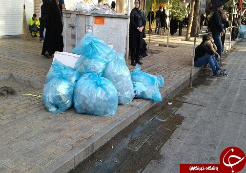 پاکسازی شهر از زباله