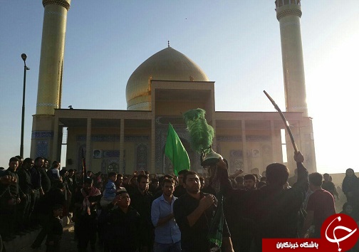 غروب عاشورا، وداع با سید الشهدا