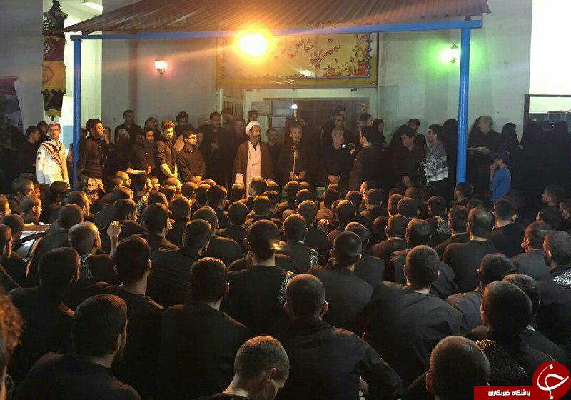 حضور فرمانده نیروی دریایی ارتش در جمع عزاداران + تصاویر