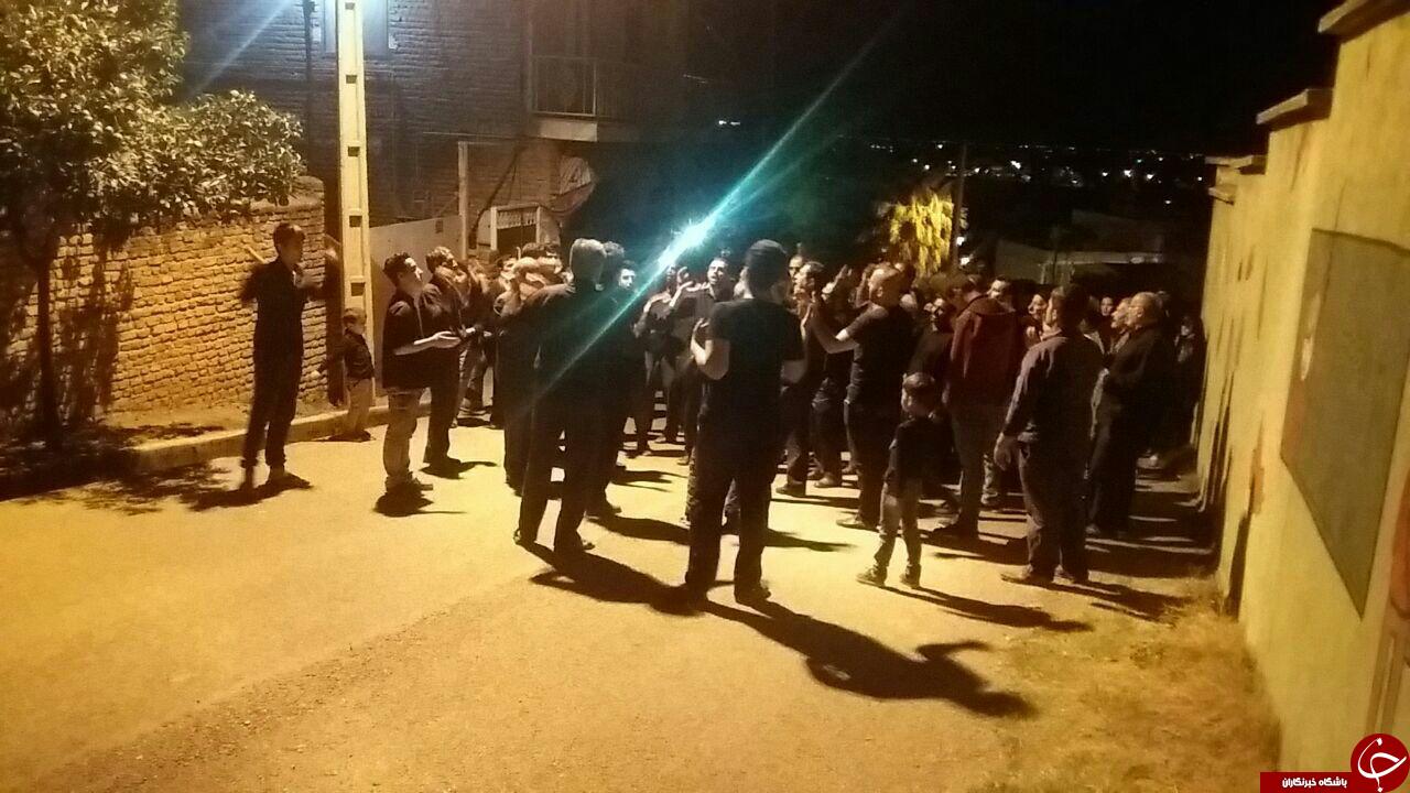 حضور عزاداران حسینی در شام غریبان + تصاویر