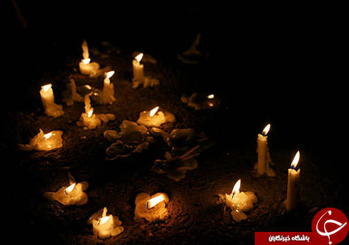 حضور عزاداران حسینی در شام غریبان + تصاویر