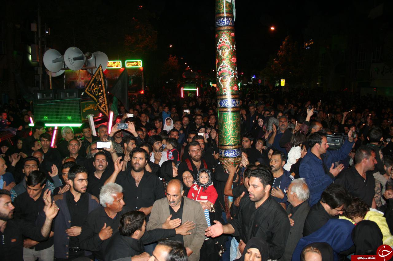 مراسم شام غریبان شهرستان نیشابور+تصاویر