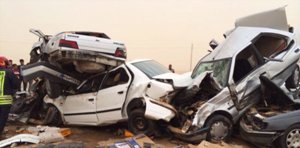 4 سانحه رانندگی 16 مصدوم برجای گذاشت