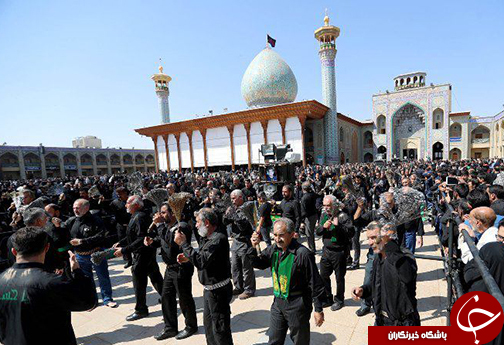 عزاداری با شکوه مردم فارس در عاشورای حسینی (ع)