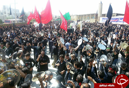 عزاداری با شکوه مردم فارس در عاشورای حسینی (ع)