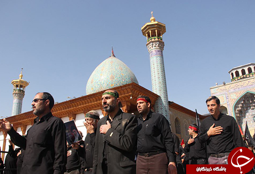 عزاداری با شکوه مردم فارس در عاشورای حسینی (ع)
