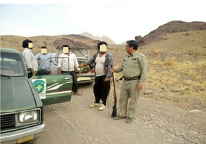 4 شکارچی متخلف در خلیل آباد دستگیر شدند