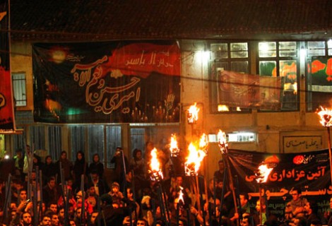 دسته چوبی گرگان و خون خواهی امام (ع) در شب 12 محرم