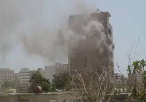 آتش گرفتن یک واحد مسکونی در مهرگان