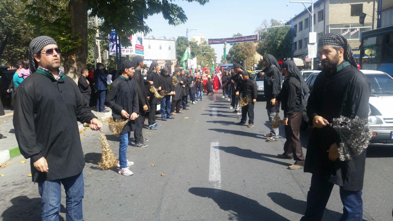 حرکت نمادین کاروان اسرای کربلا در ارومیه+تصاویر