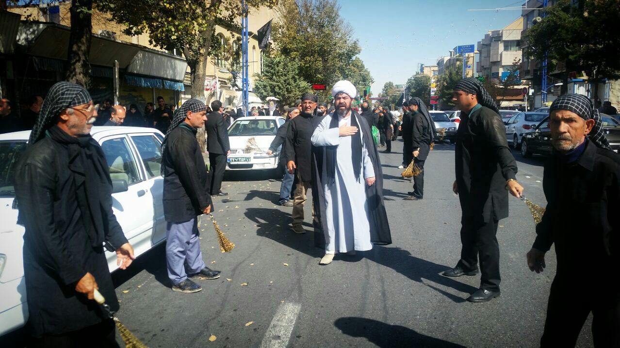 حرکت نمادین کاروان اسرای کربلا در ارومیه+تصاویر