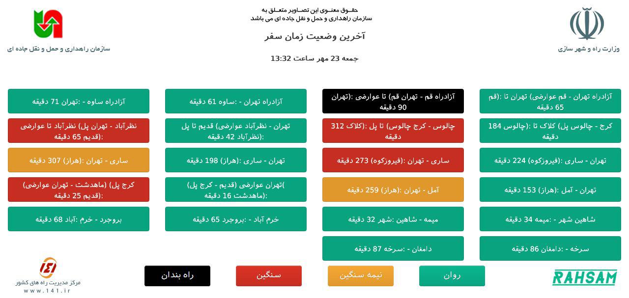 ترافیک سنگین در جاده های شمالی/بارش باران و مه گرفتگی در اردبیل+تصاویر