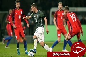 آلمان و انگلیس دیدار دوستانه برگزار می کنند