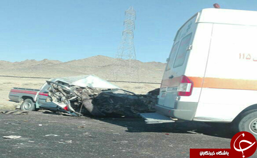 ۶ کشته ومجروح در حادثه رانندگی محور زاهدان - خاش