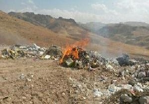 امحاء مواد غذایی فاسد در مهاباد