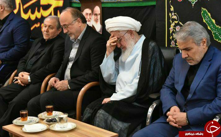 سخنگوی دولت در مراسم عزاداری بیت نماینده ولی فقیه در گیلان + عکس