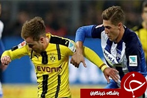 خلاصه دیدار(دورتموند 1 - 1 هرتابرلین) + فیلم