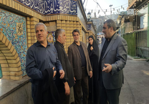 حریم بصری تکیه بزرگ تجریش ساماندهی می‌شود