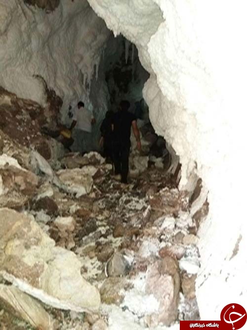 غار نمکی درگز هرمزگان+ تصاویر