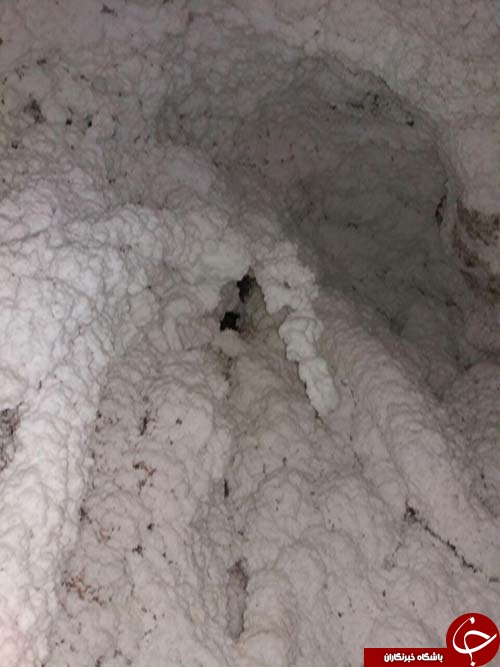 غار نمکی درگز هرمزگان+ تصاویر