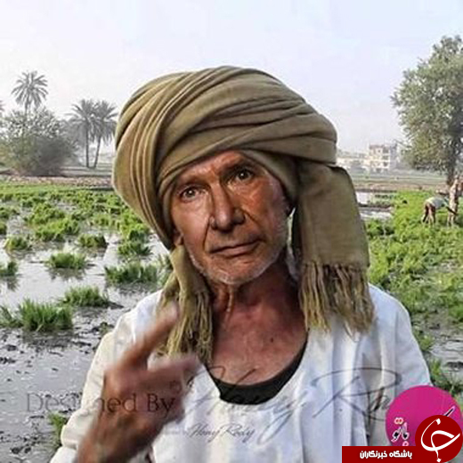 ستاره&zwnj;های هالیوود در لباس روستاییان +تصاویر