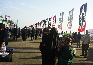 ایستگاه پذیرایی اردبیل در دیوانیه عراق برپا می شود