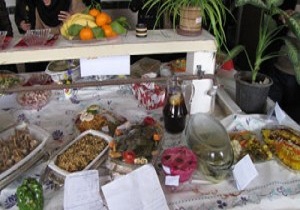 جشنواره تغذیه سالم در تاکستان