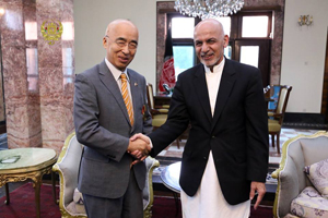 اشرف غنی، نشان عالی دولتی غازی وزیر 