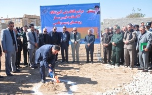 کلنگ زنی مدرسه خیر ساز روستای پیرعلی ارومیه