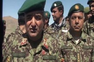 رئیس ستاد ارتش کشور به هلمند رفت