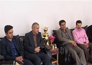دیدار با خانواده شهدا در مهاباد