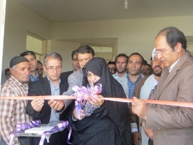 افتتاح آموزشگاه دو کلاسه ی روستای طهماسب آباد شهرستان سلطانیه