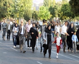 برگزاری همایش پیاده روی درشادگان